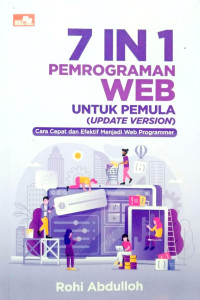 Image of 7 in 1 pemrograman web untuk pemula (update version)