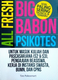 Image of All fresh big babon psikotes