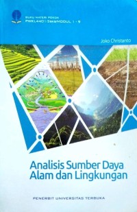 Image of Analisis sumber daya alam dan lingkungan