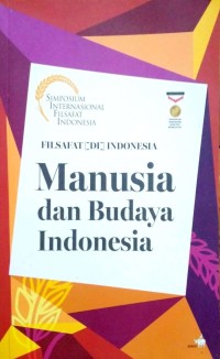 Image of Filsafat di Indonesia : manusia dan budaya