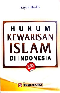 Image of Hukum kewarisan Islam di Indonesia