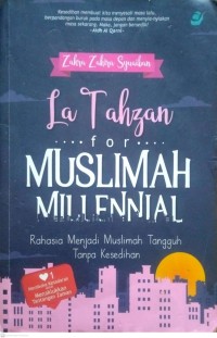 Image of La tahzan for muslimah millennial