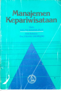 Image of Manajemen kepariwisataan