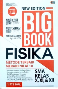 Image of New edition big book fisika SMA/MA kelas X, XI, & XII