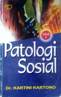 Image of Patologi sosial jilid 1