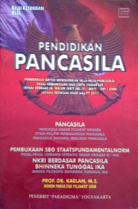 Image of Pendidikan pancasila