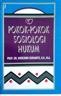 Image of Pokok-pokok sosiologi hukum