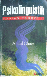 Image of Psikolinguistik : kajian teoretik