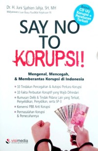 Image of Say no to korupsi!