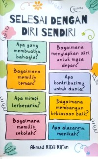 Image of Selesai dengan diri sendiri