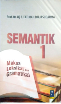 Image of Semantik 1 : makna leksikal dan gramatikal