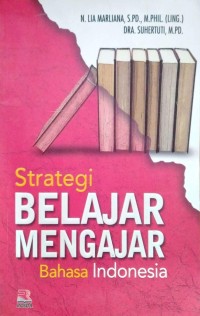 Image of Strategi belajar mengajar bahasa Indonesia