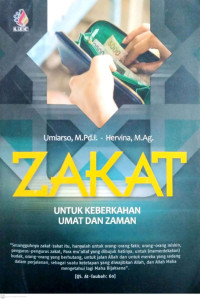 Image of Zakat : untuk keberkahan umat dan zaman